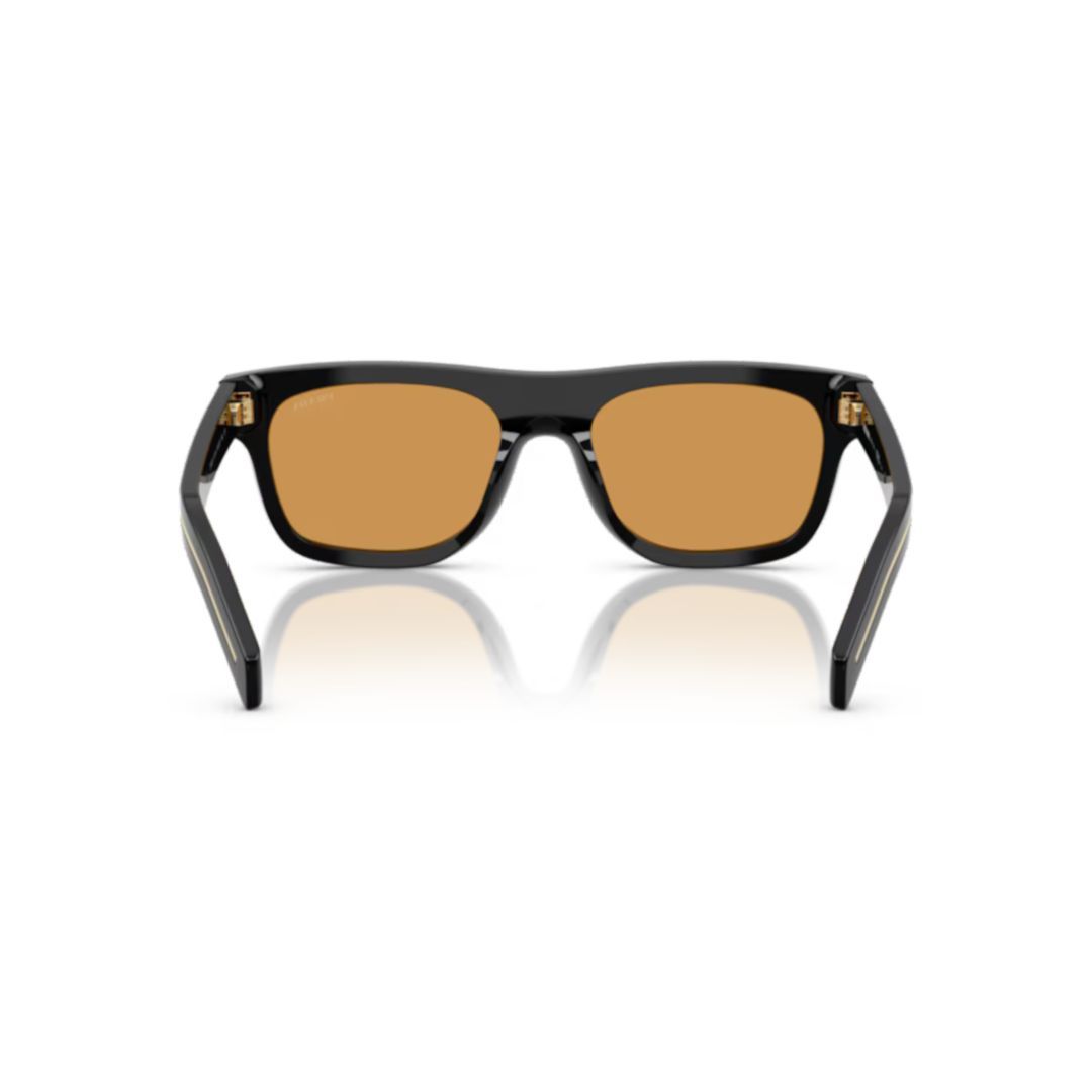 Prada Rectangle-frame Sunglasses In Black