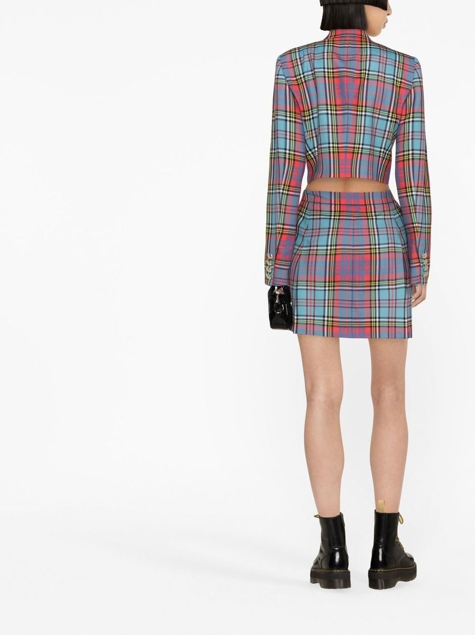 Vivienne Westwood Tartan-pattern Mini Skirt In Multi