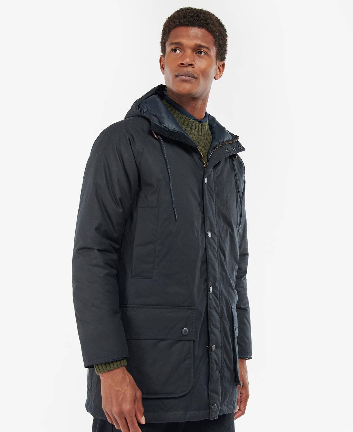 BARBOUR LONG-SLEEVED COAT