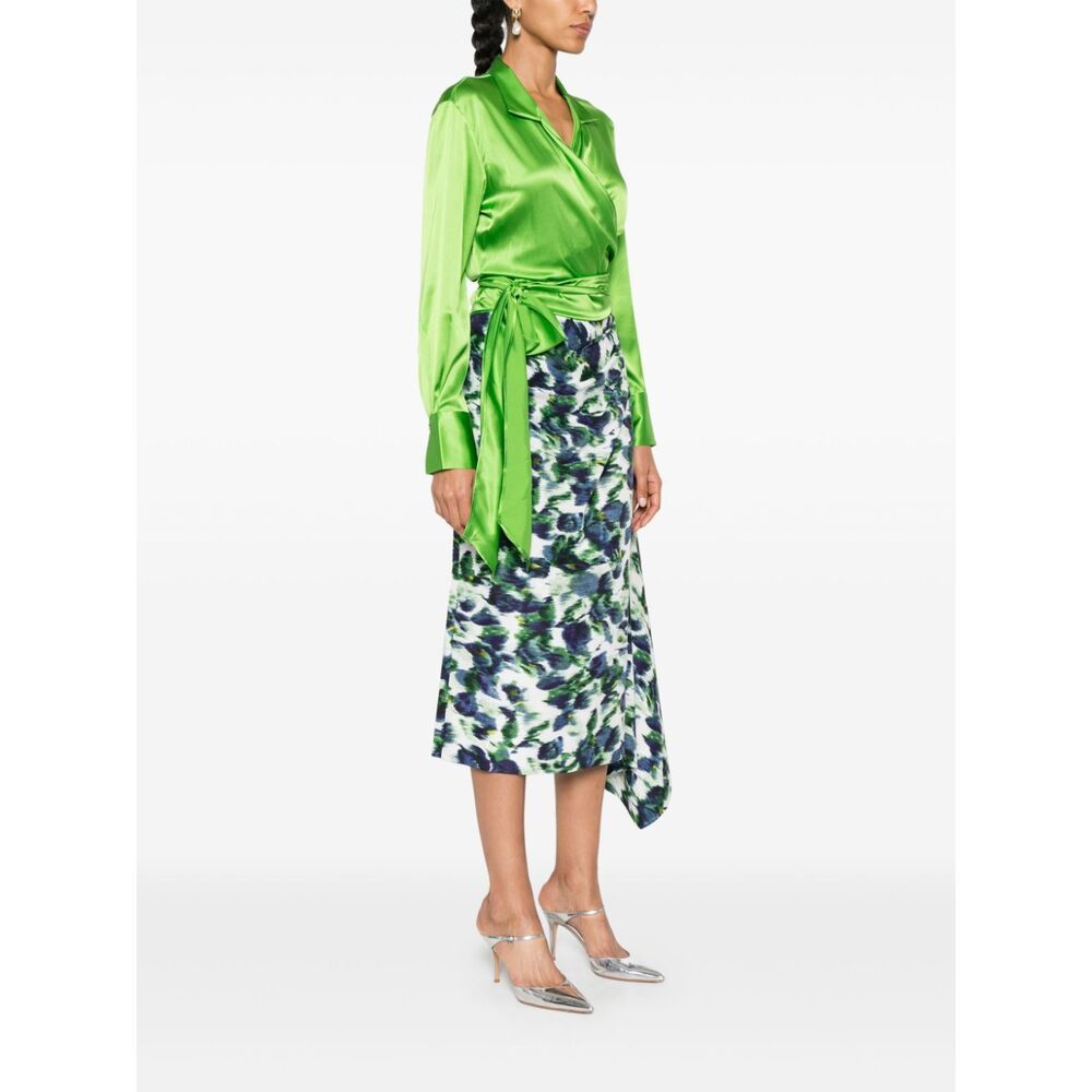 Mazzarelli Green Shirts In Green