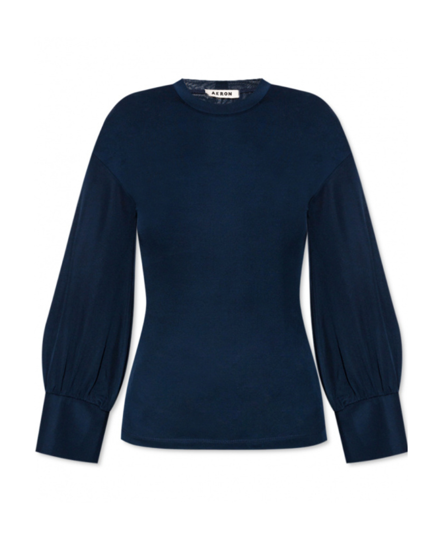 Shop Aeron Round-neck Sweater In Black