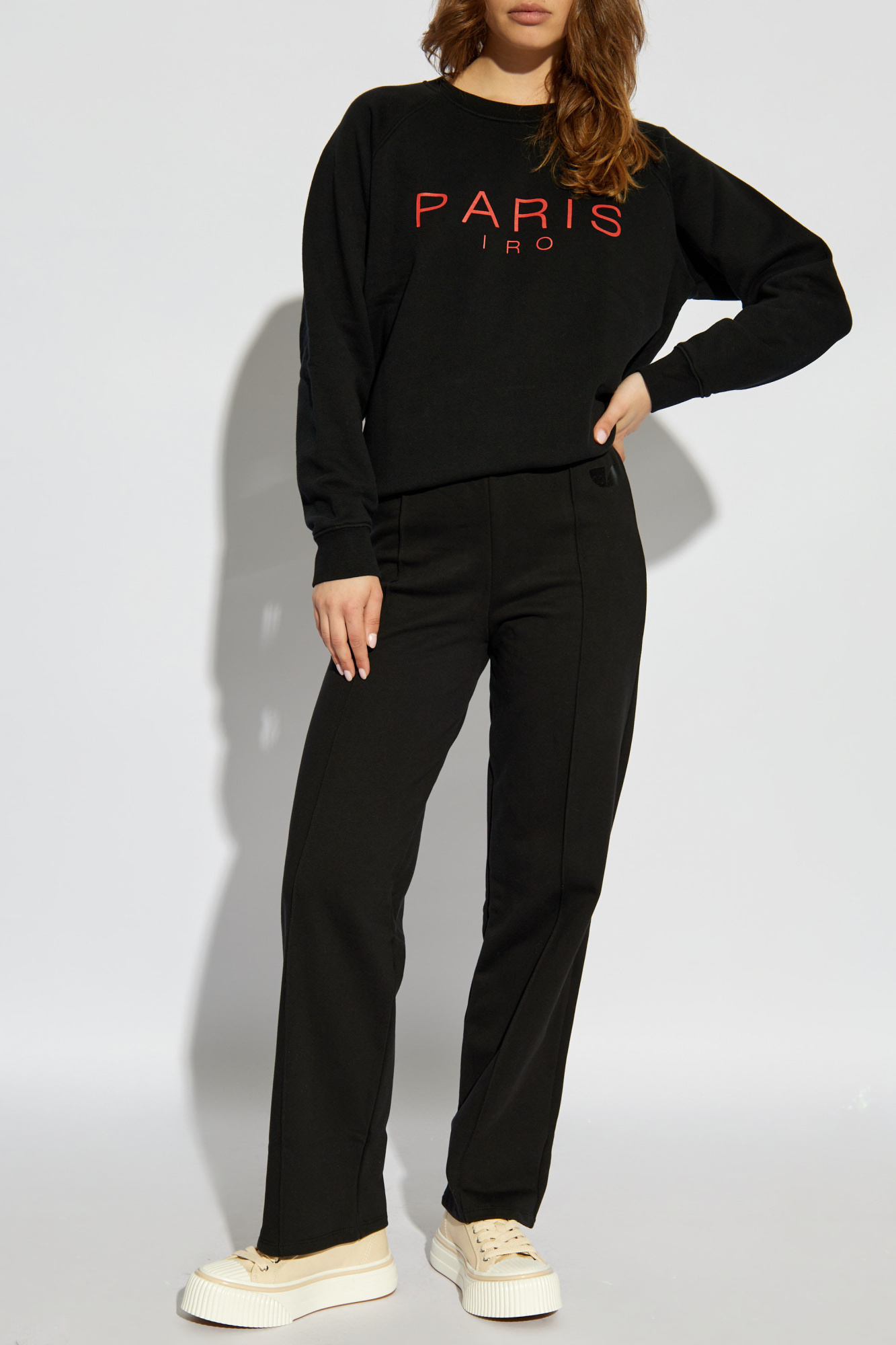 Iro Drawstring Sweatpants In Black