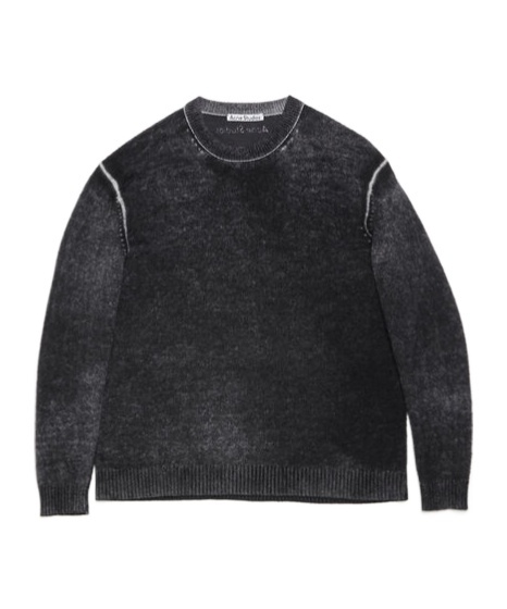 ACNE STUDIOS PRINTED CREW-NECK JUMPER