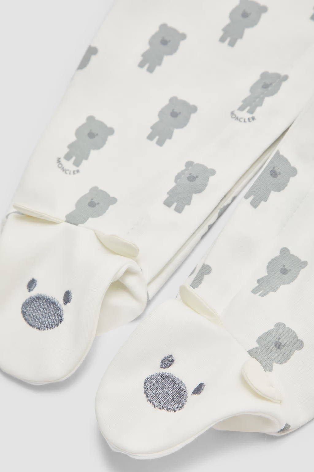 MONCLER TEDDY BEAR PRINT COTTON SET