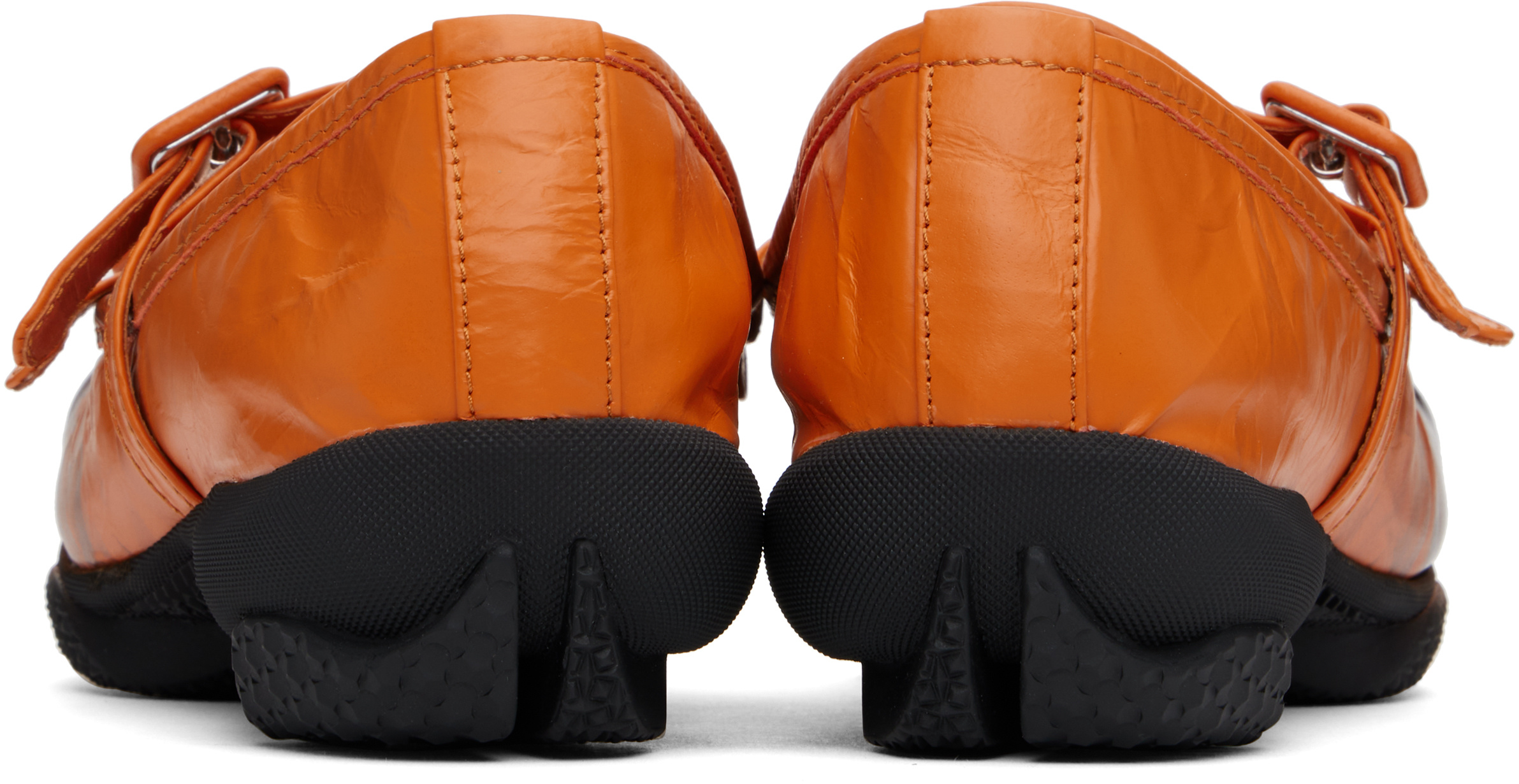 Kiko Kostadinov Sonia Buckled Loafers In Black