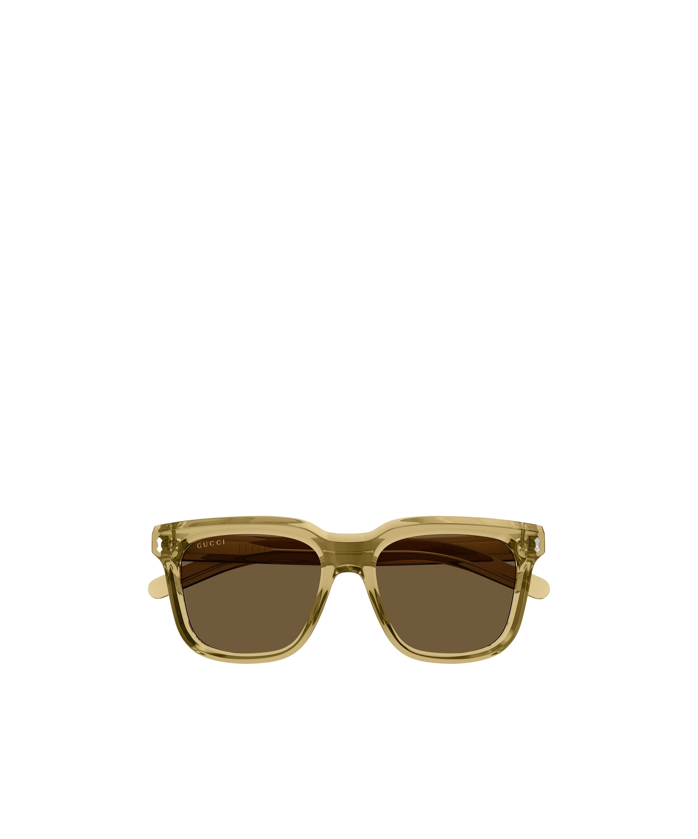 Gucci Square-frame Sunglasses In Green