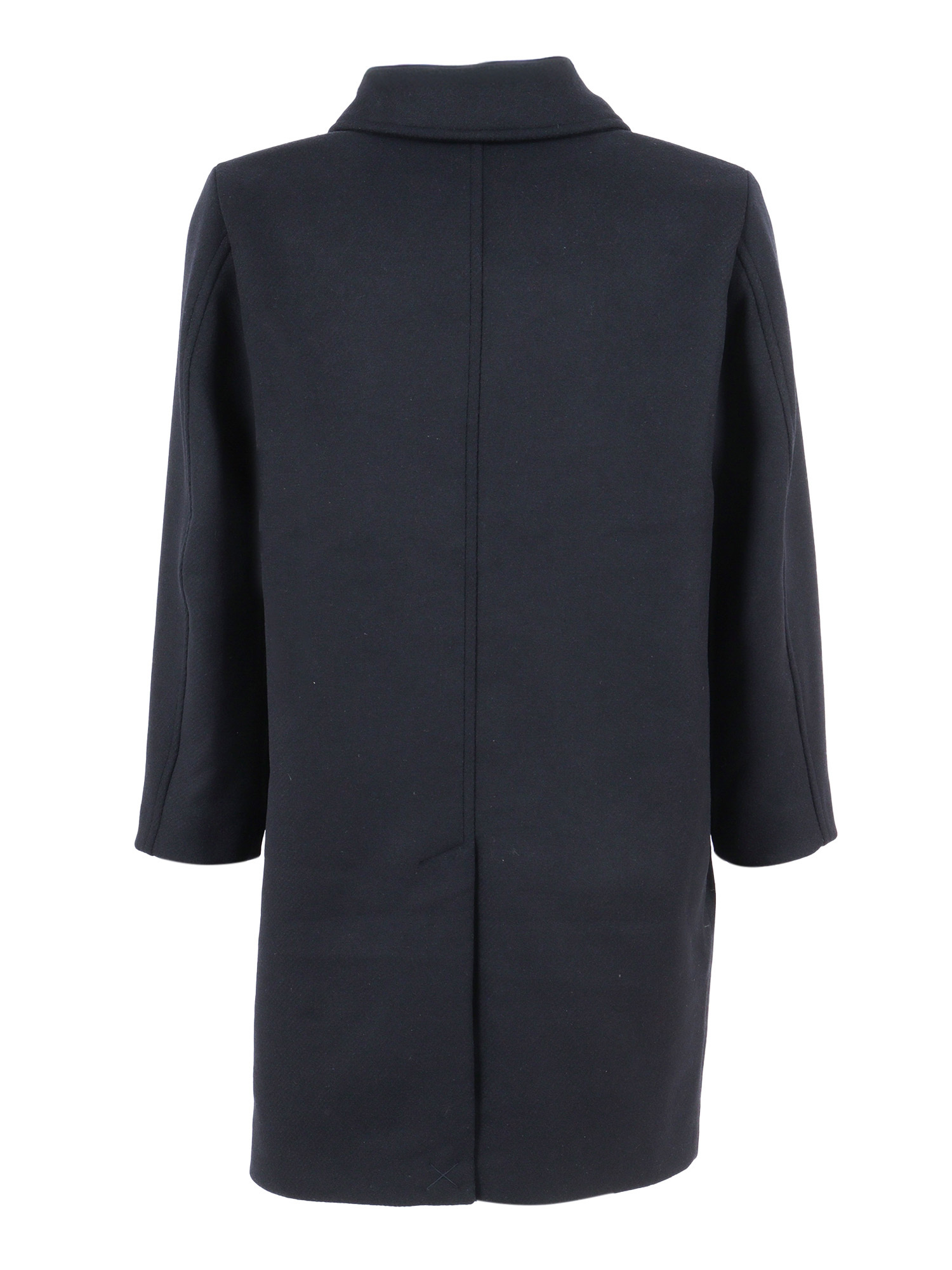 Aspesi Patch-pocket Coat In Black