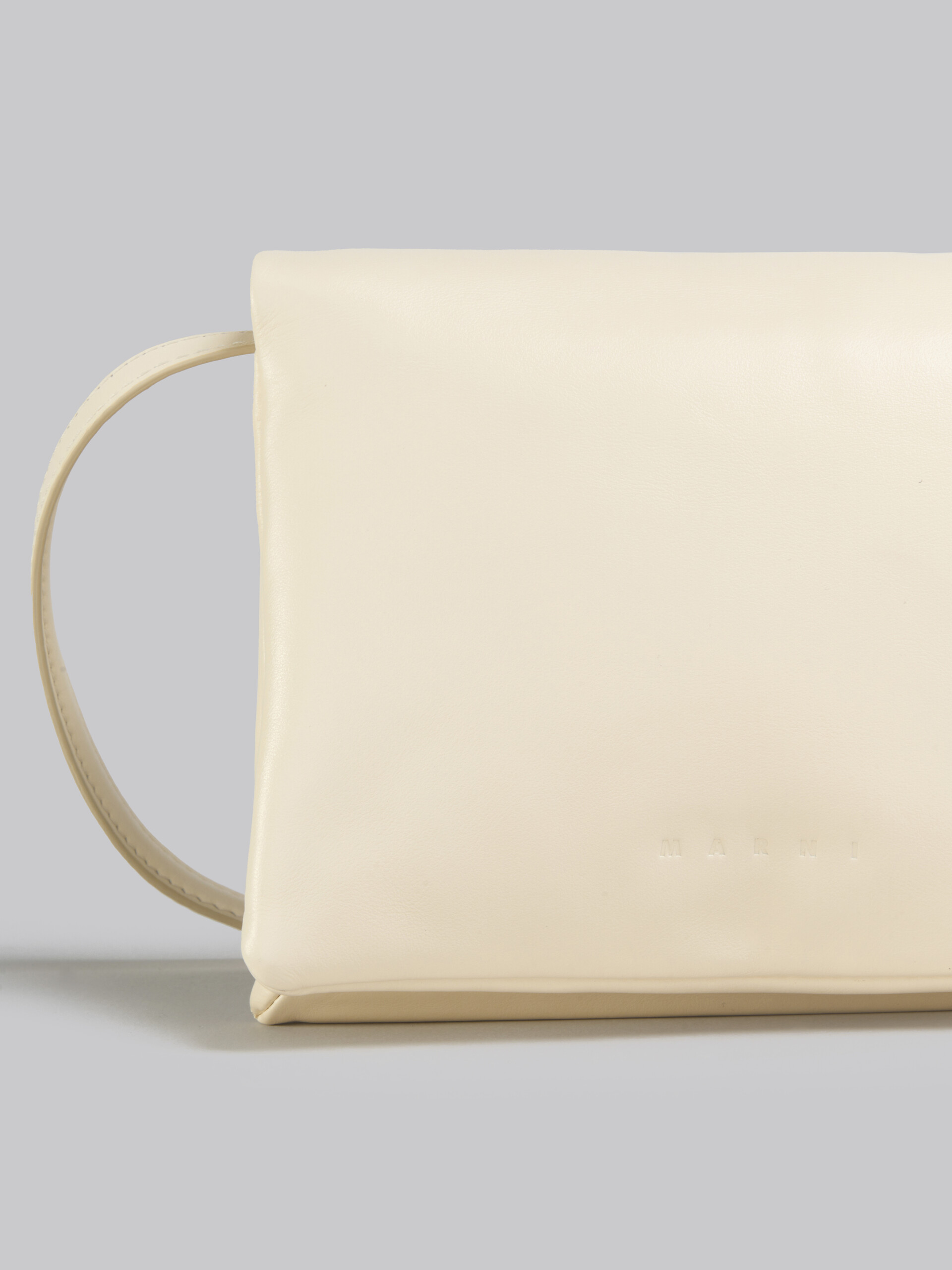 MARNI LEATHER PRISMA POUCH 