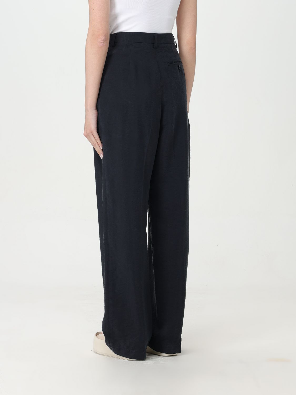 Barena Venezia Tom Lieve Pleat-detail Trousers In Black