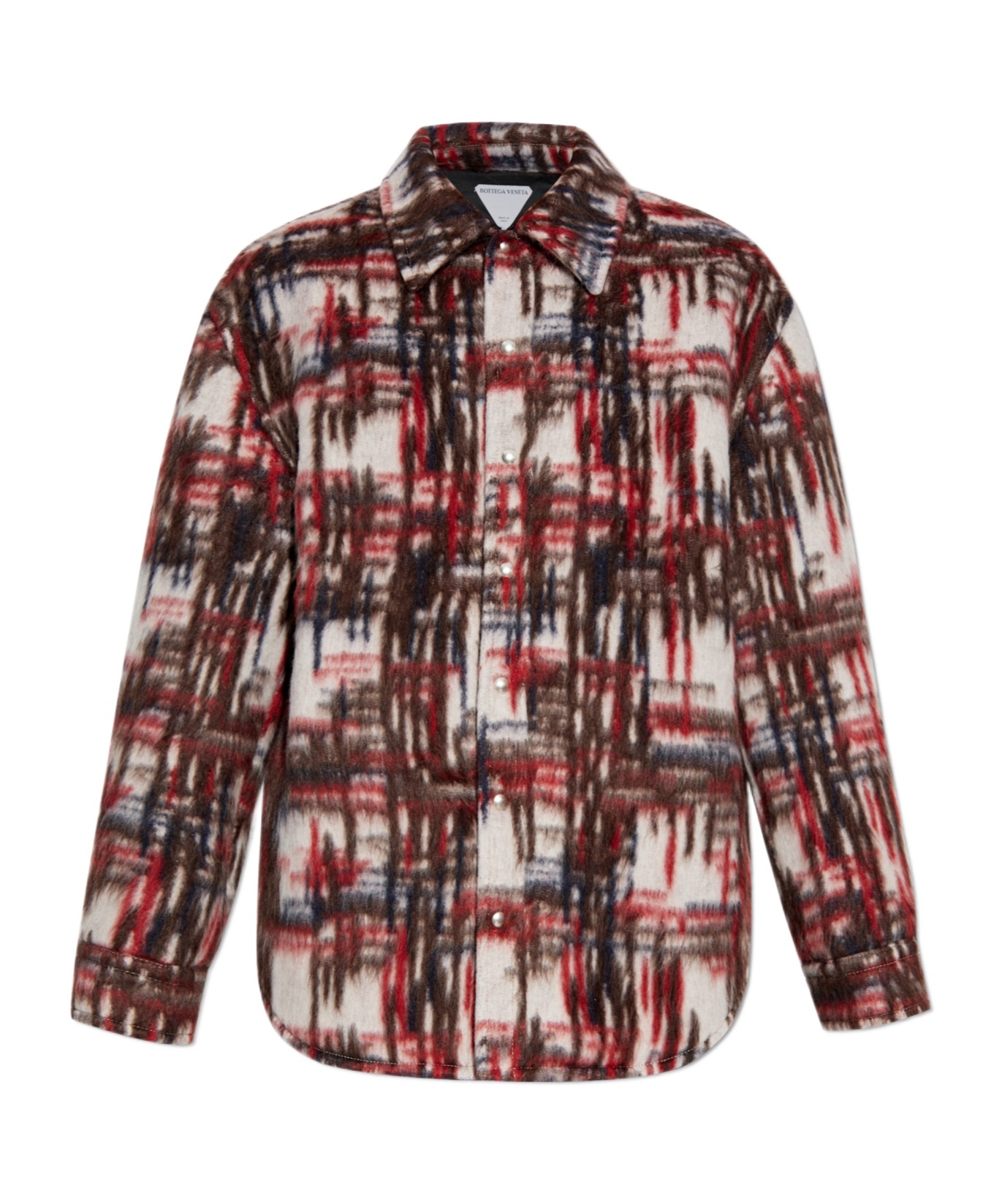 Bottega Veneta Long-sleeved Casual Jacket In Multicolor