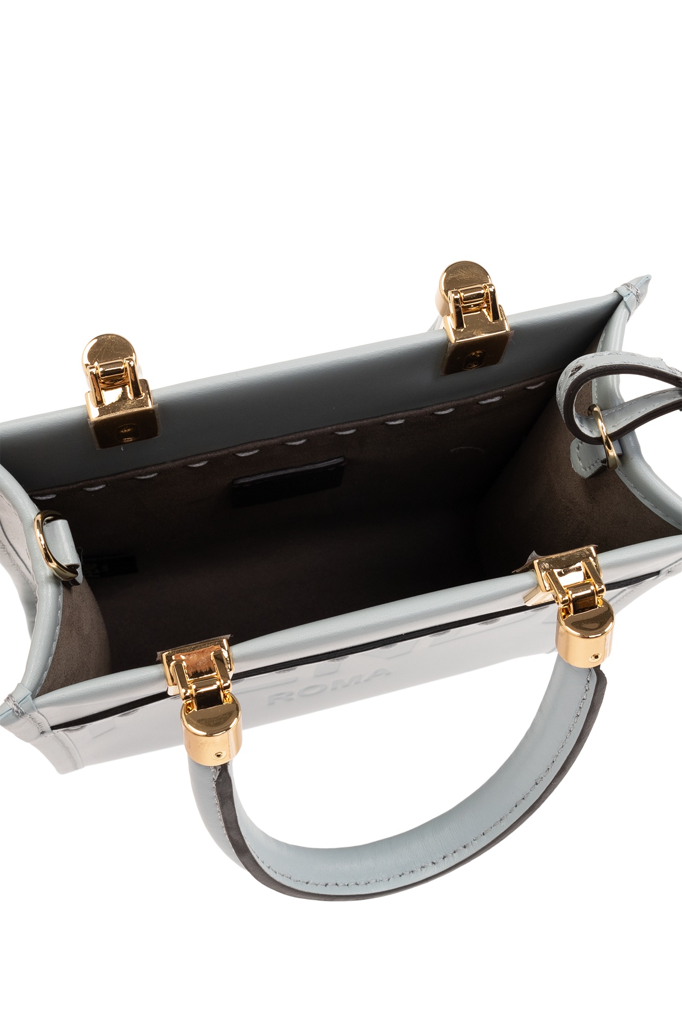 Fendi Sunshine Mini Bag In Blue
