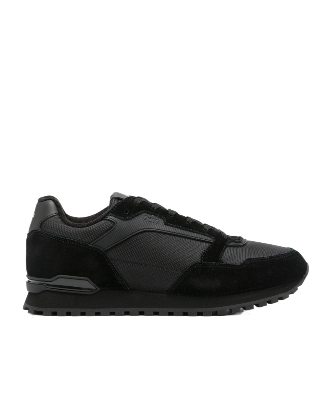 Hugo Boss Panelled-design Sneakers In Black