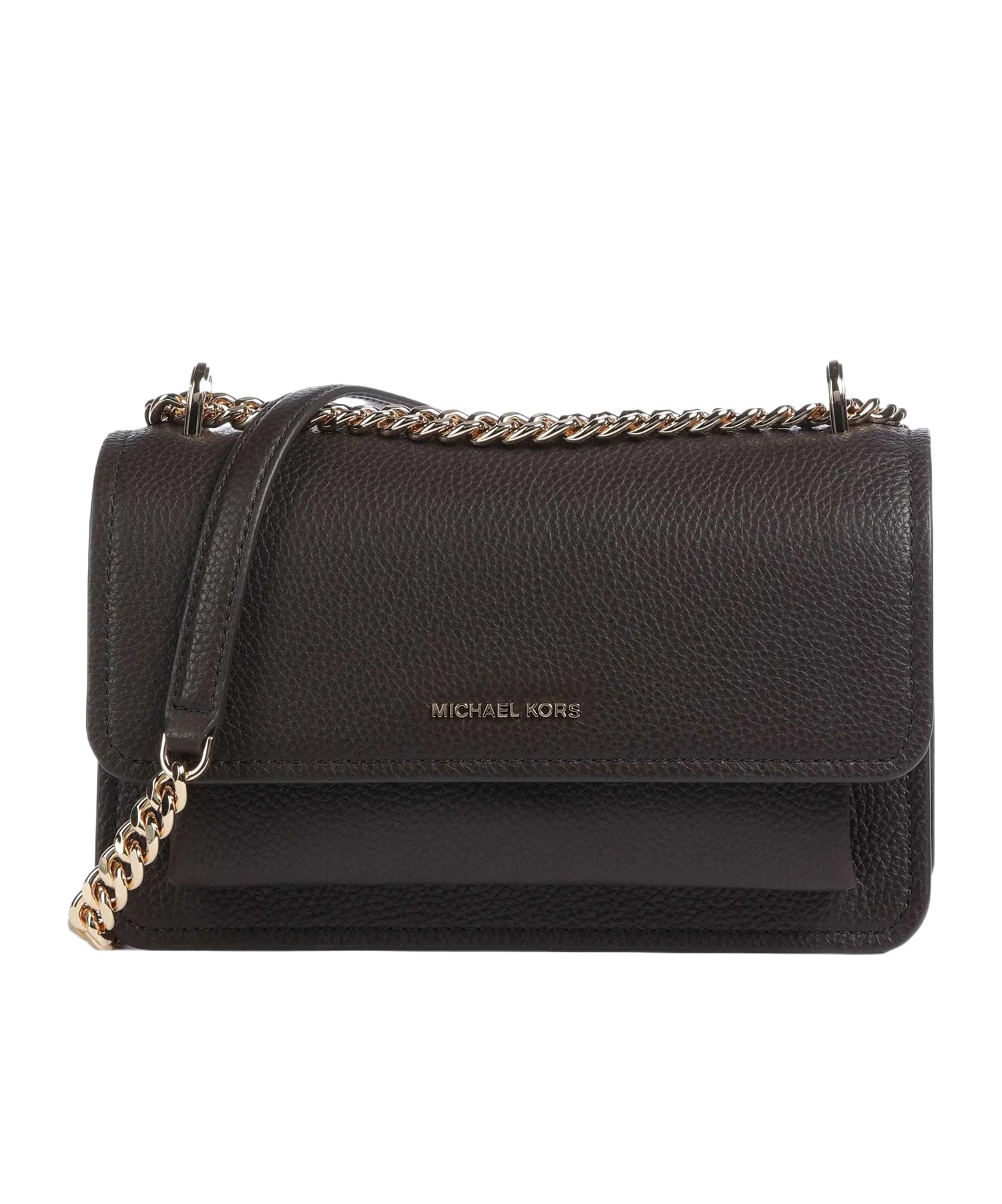 Michael Kors Flip Shoulder Bag In Black