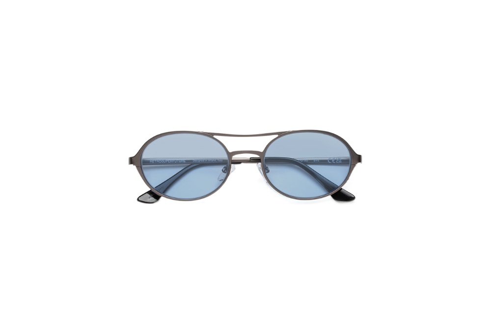 Retrosuperfuture Full Frame Sunglasses In Blue