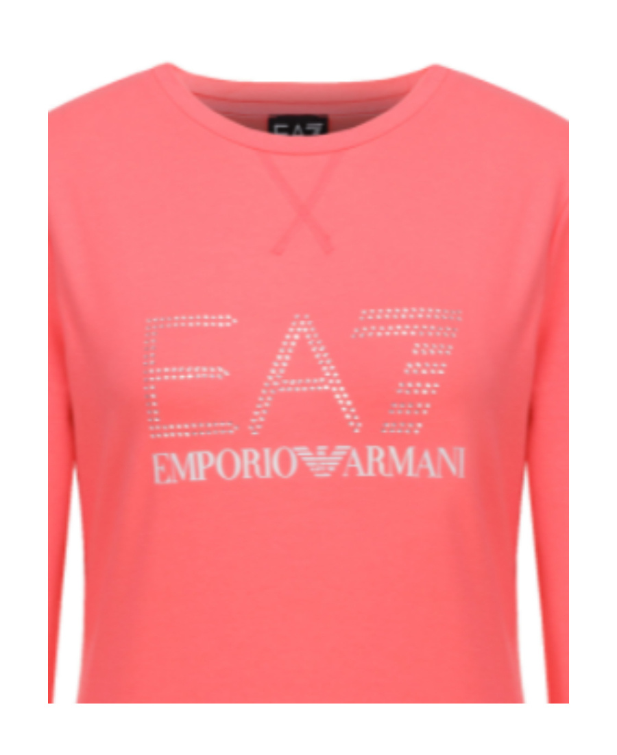 EA7 LOGO LONG-SLEEVED SWEATER