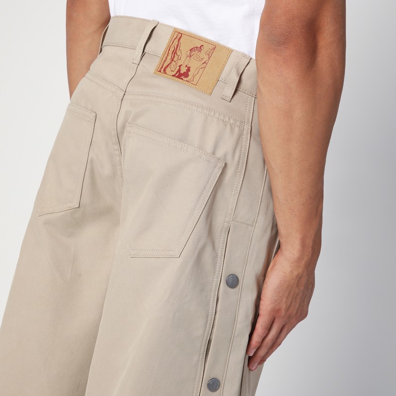Martine Rose Belt-loop Casual Pants In Nude