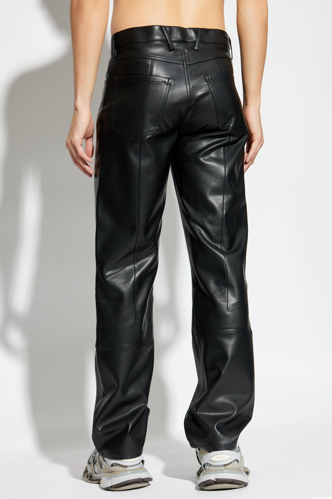 Misbhv Appliqué-logo Trousers In Black