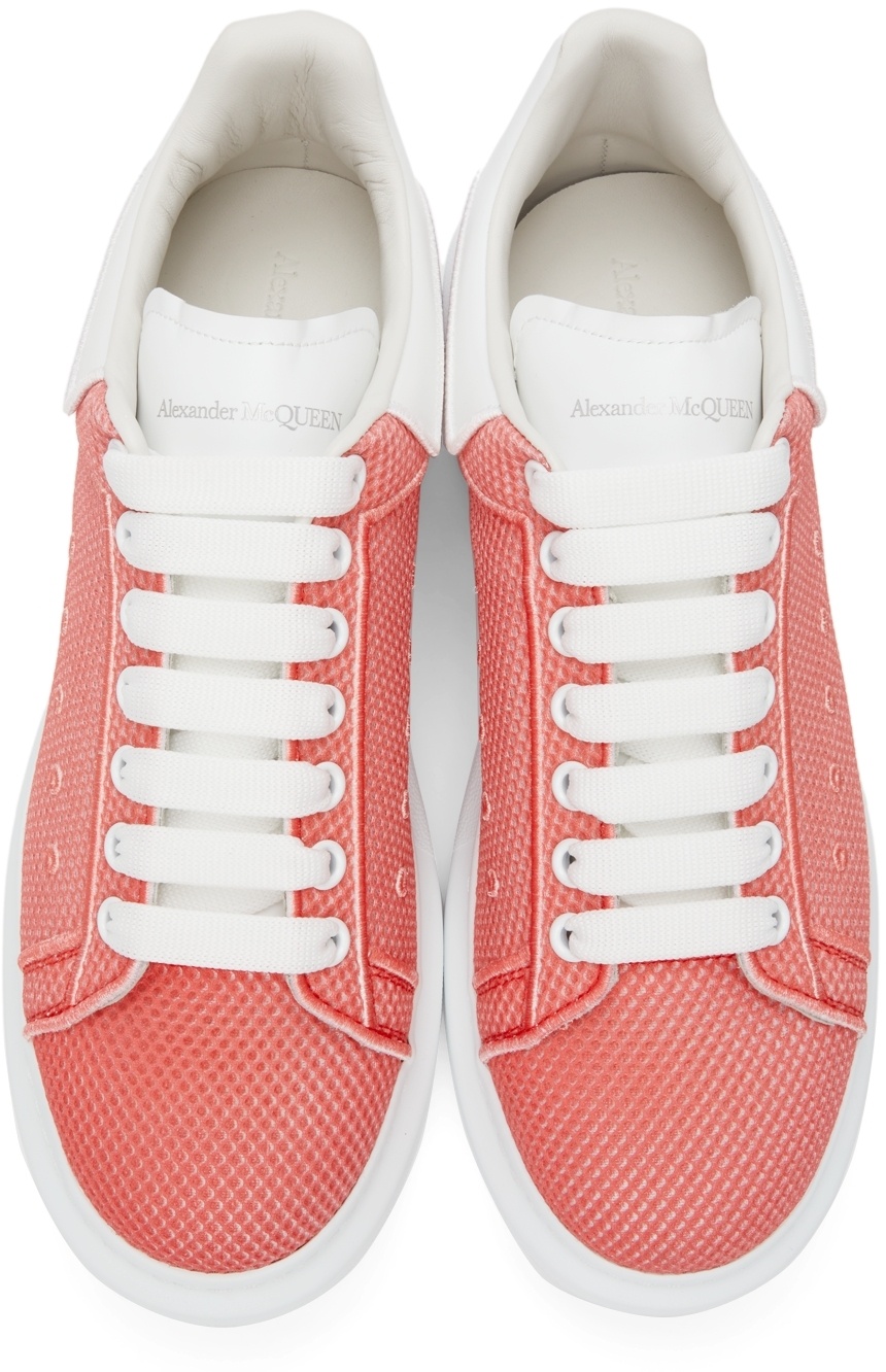 Alexander Mcqueen Degradè Oversized Sneakers In Red