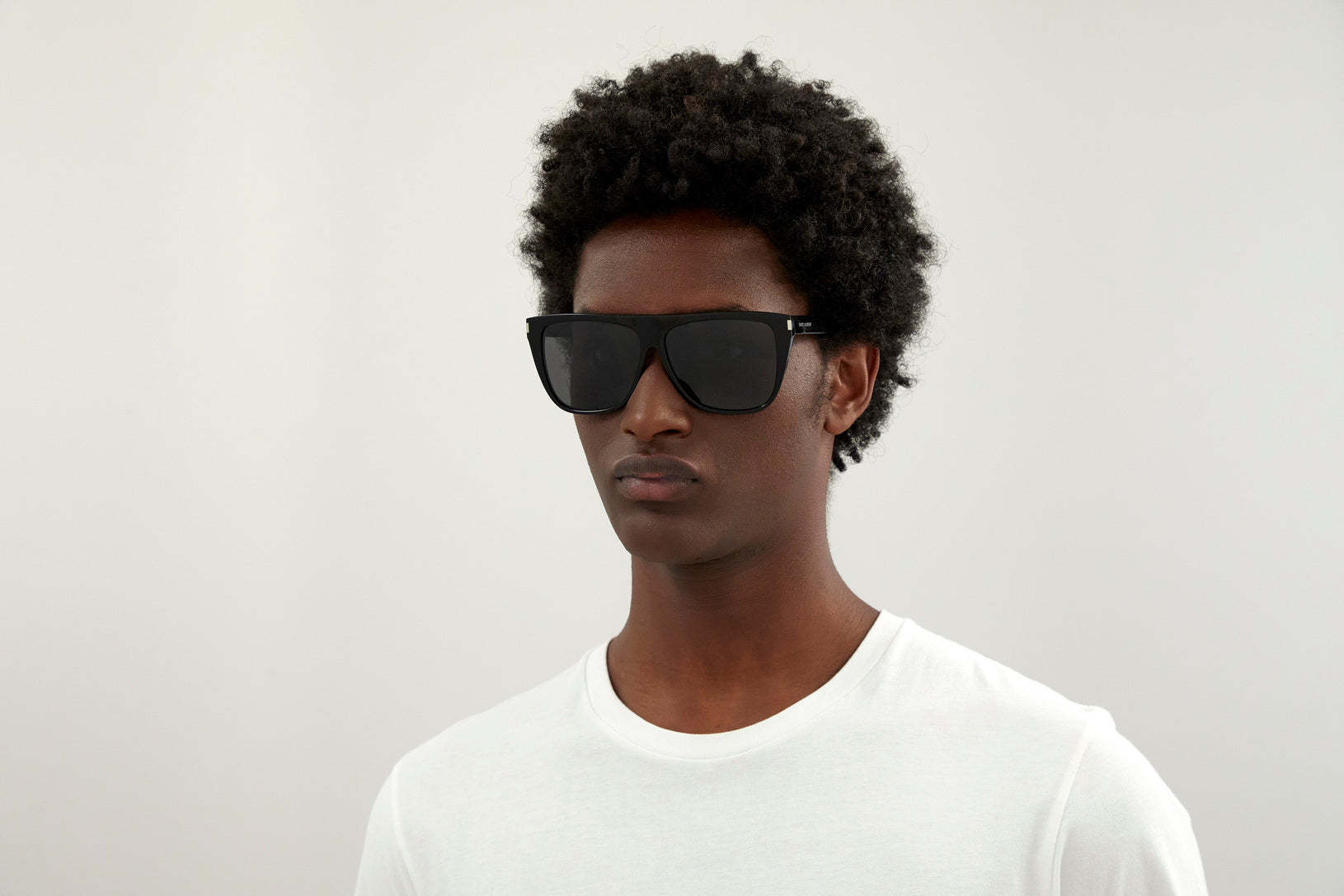 Saint Laurent Eyewear Sl1 Sunglasses In Black