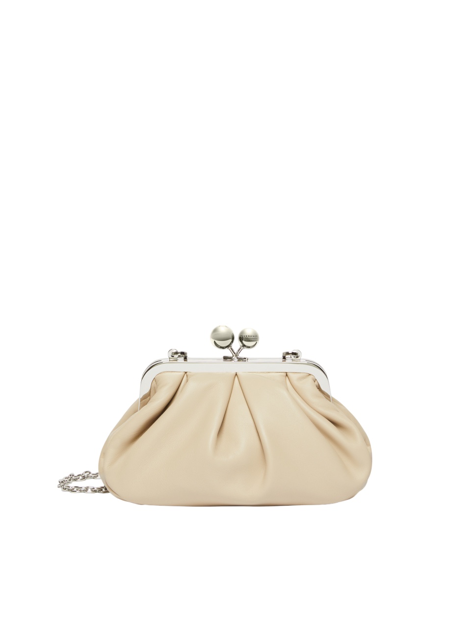 Weekend Max Mara Small Pasticcino Shoulder Bag In Nude