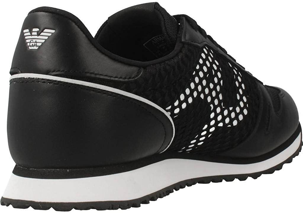 ARMANI JEANS LOGO DETAILS CASUAL SNEAKERS