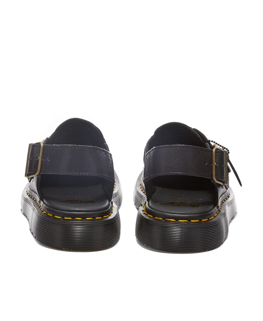 Dr. Martens' Jorge Made In England Leder Slingback Slip-ons Sandalen In Black