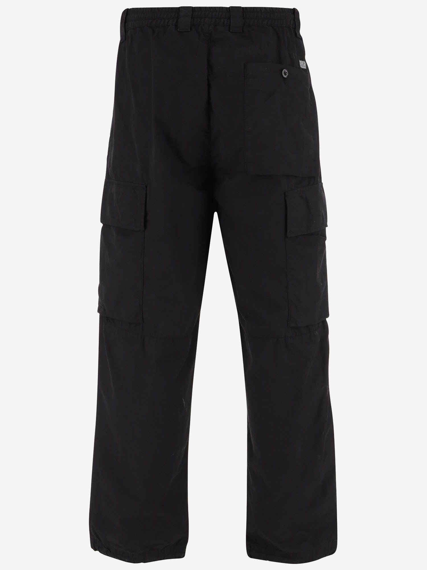 C.p. Company Cargo Style Trousers Featuring Adjustable Elements