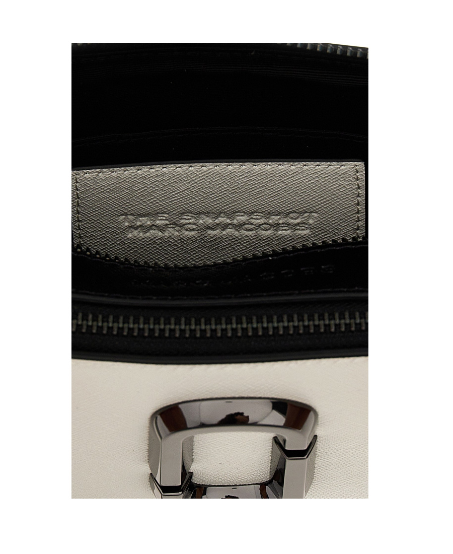 Marc Jacobs The Snapshot Crossbody Bag In Silver