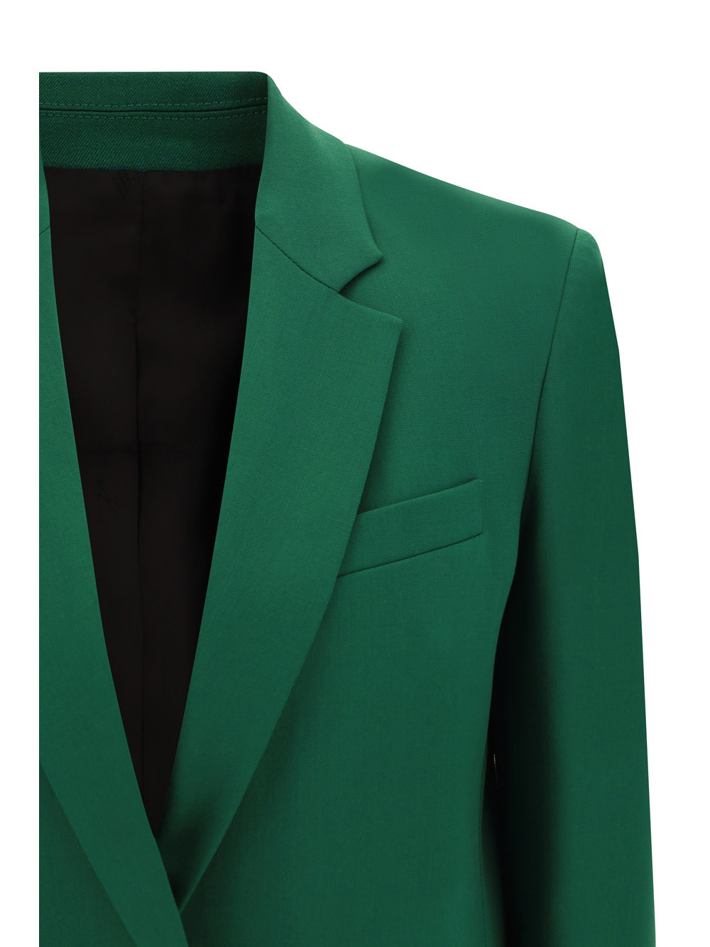 Attico Single-breasted Blazer In Green