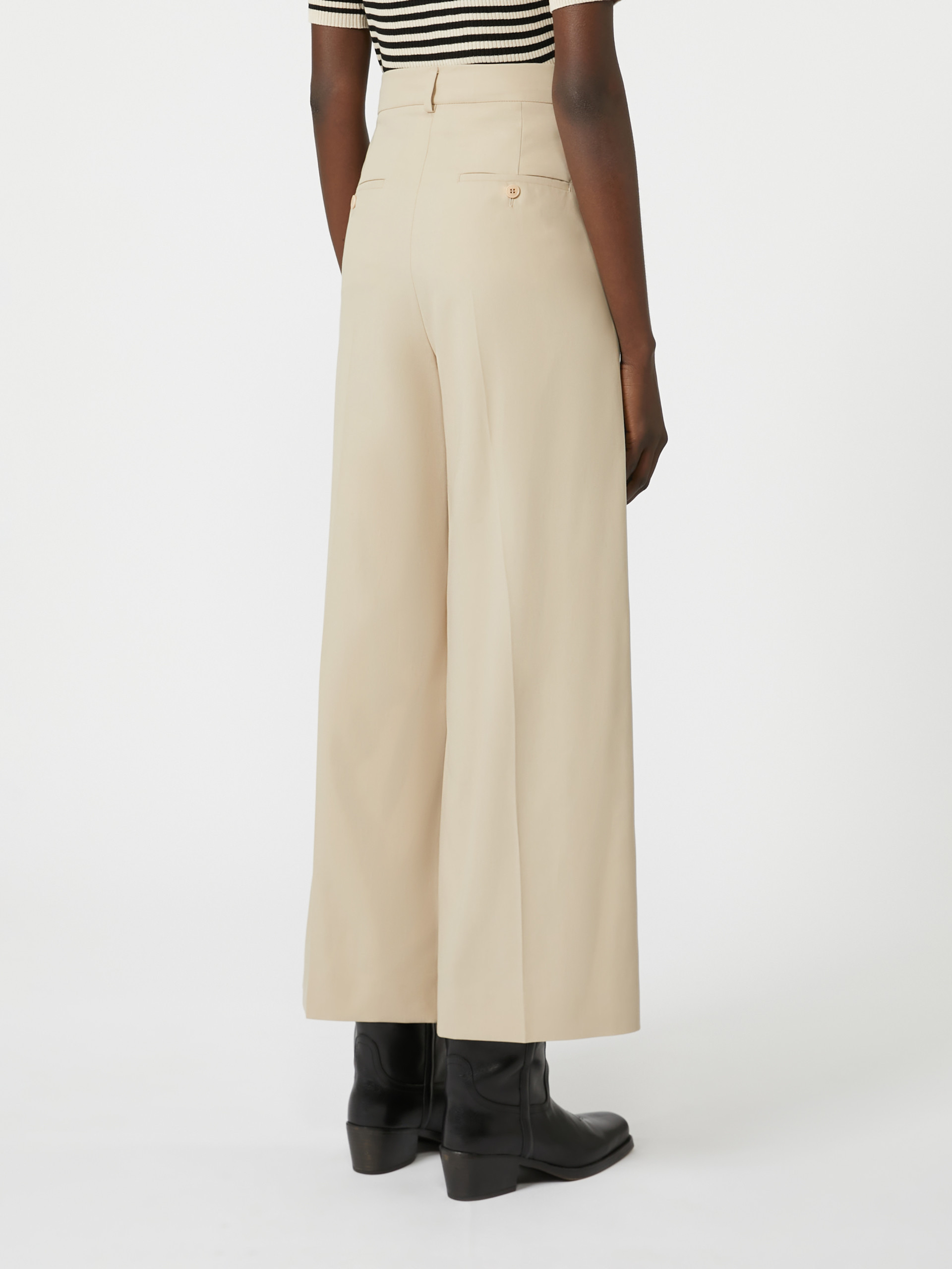 Weekend Max Mara Pleated Wide-leg Trousers