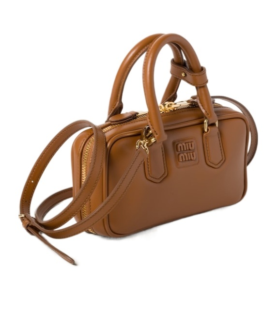 Miu Miu Arcadie Mini Bag In Brown