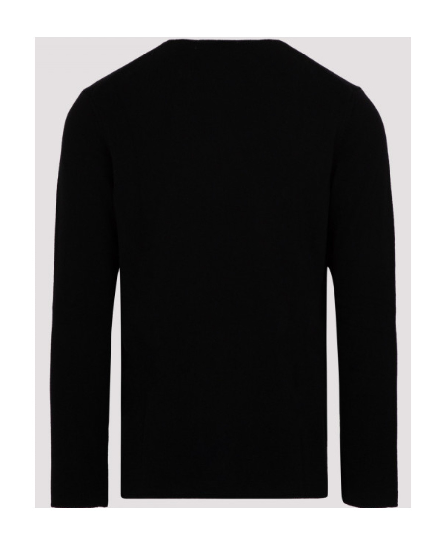 Comme Des Garçons Play Overlapping Heart Long Sleeve T-shirt In Black