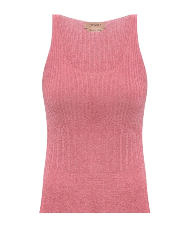 Twinset Vest In Pink
