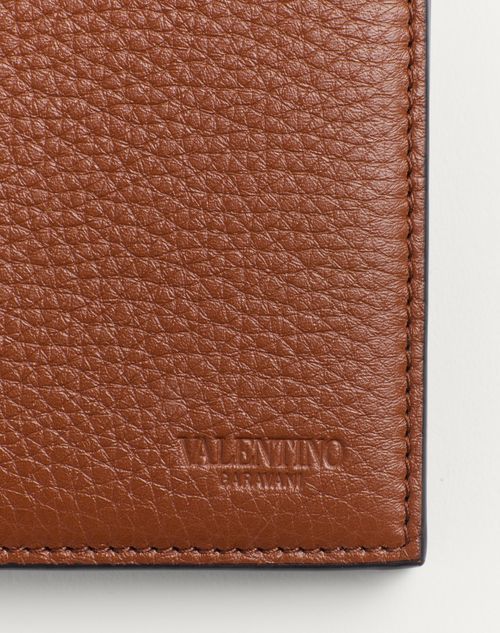 Valentino Folding Wallet In Brown