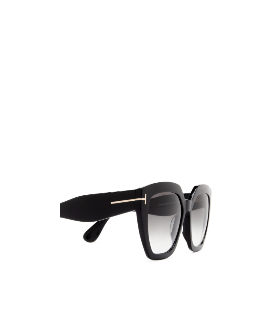 Tom Ford Phoebe Square-frame Sunglasses In Black