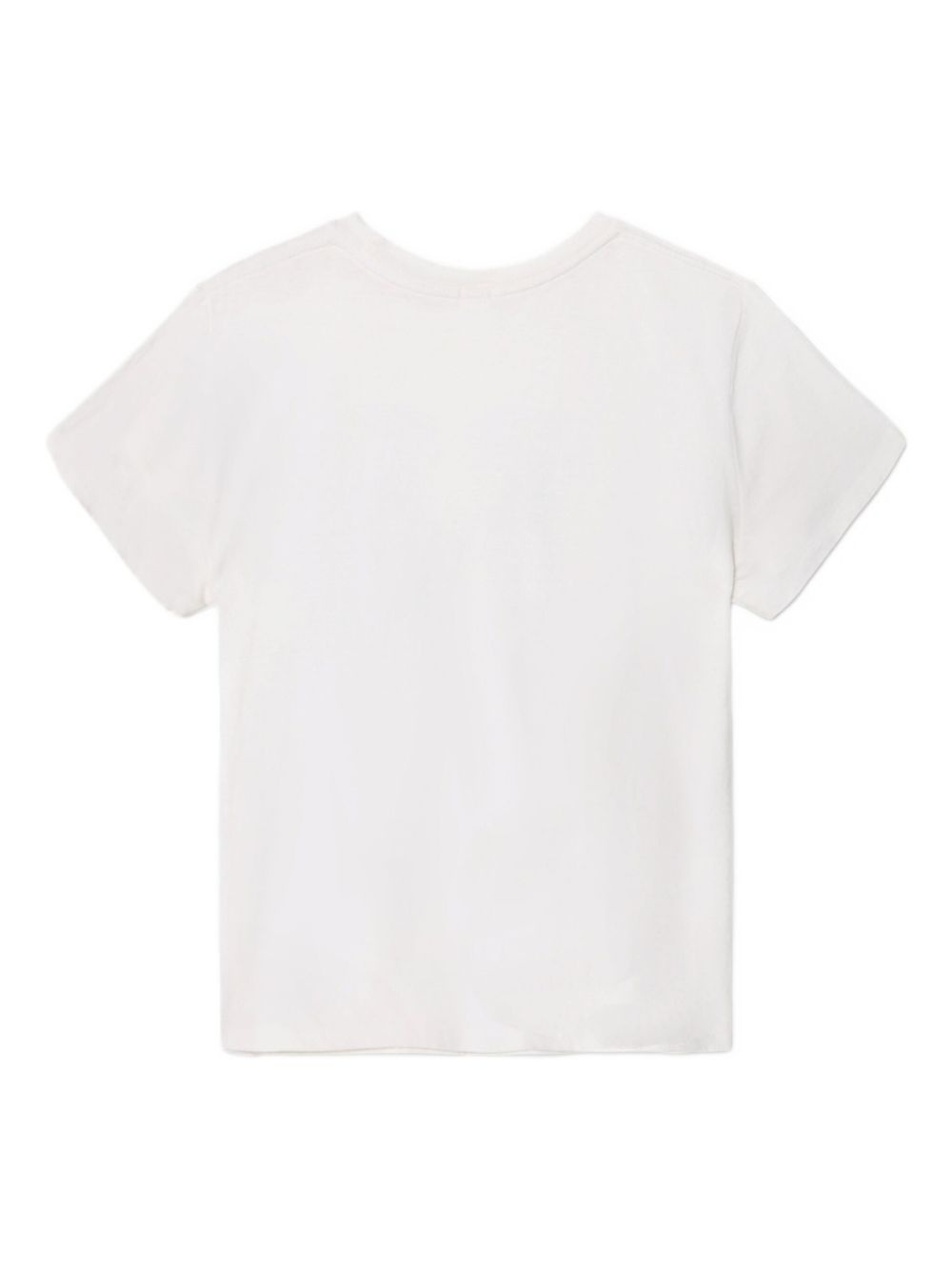 Re/done Graphic-print T-shirt In White