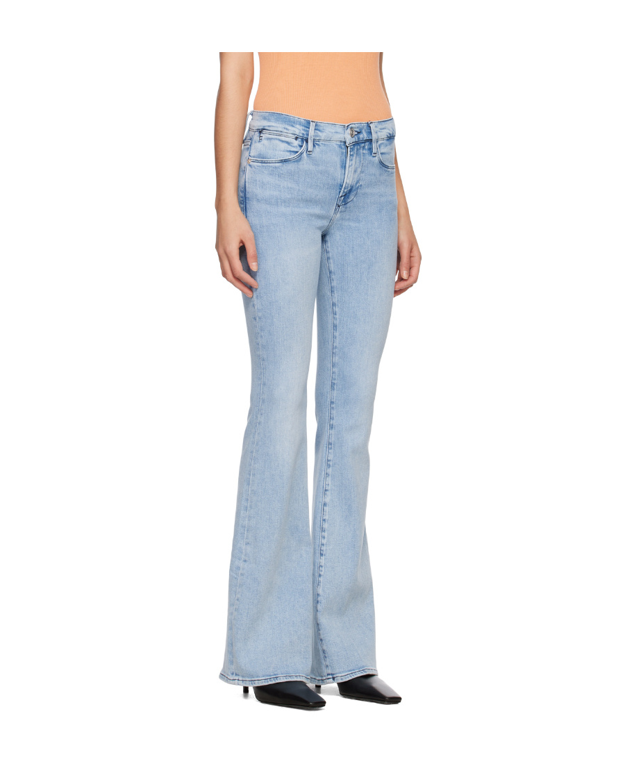 Frame Le High Horn Jeans In Blue