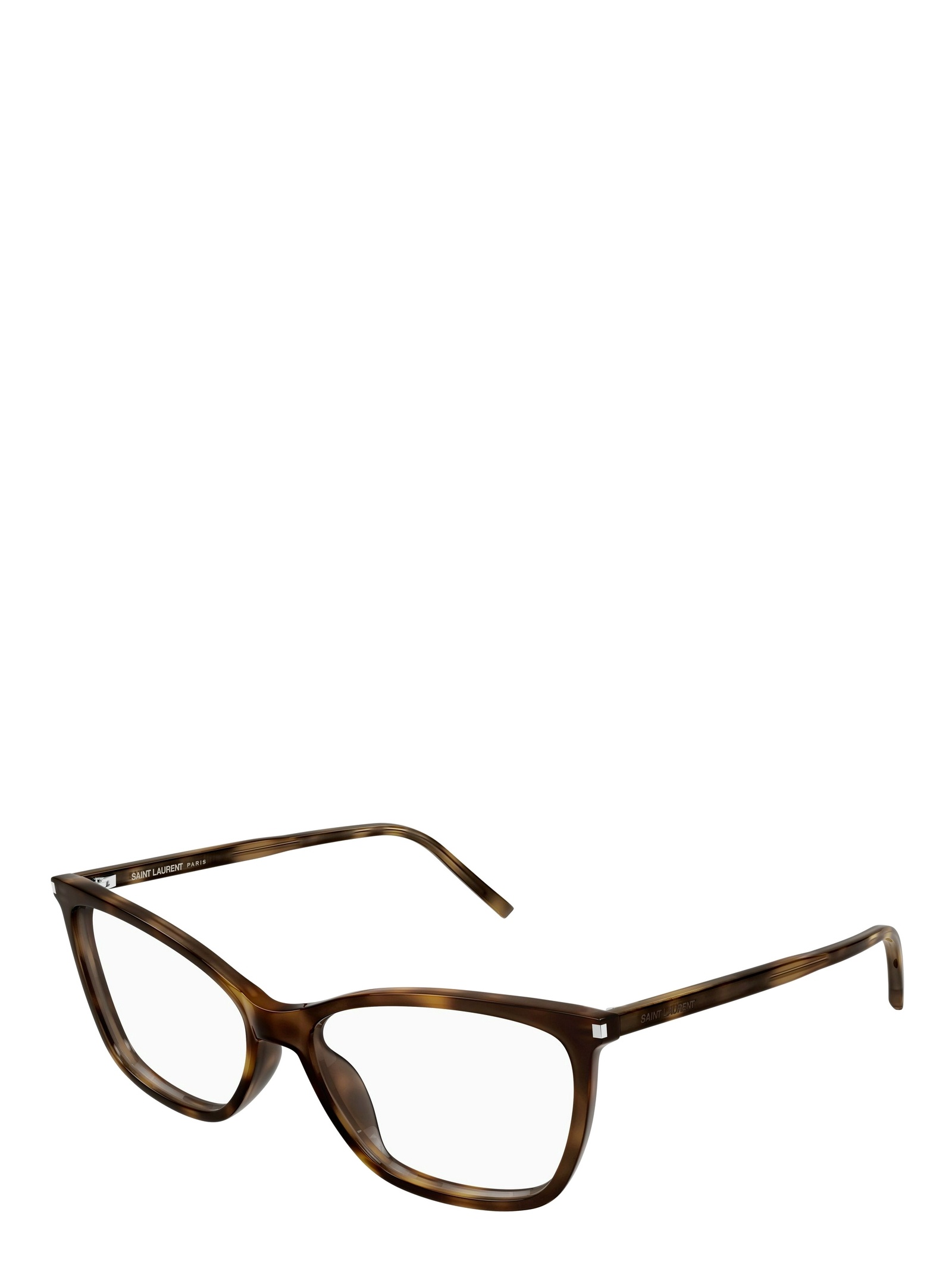 Saint Laurent Full-frame Plain Mirror In Brown