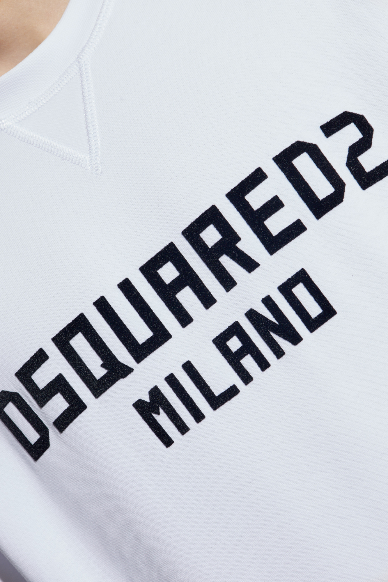 Shop Dsquared2 Logo-print Sweatshirt In White