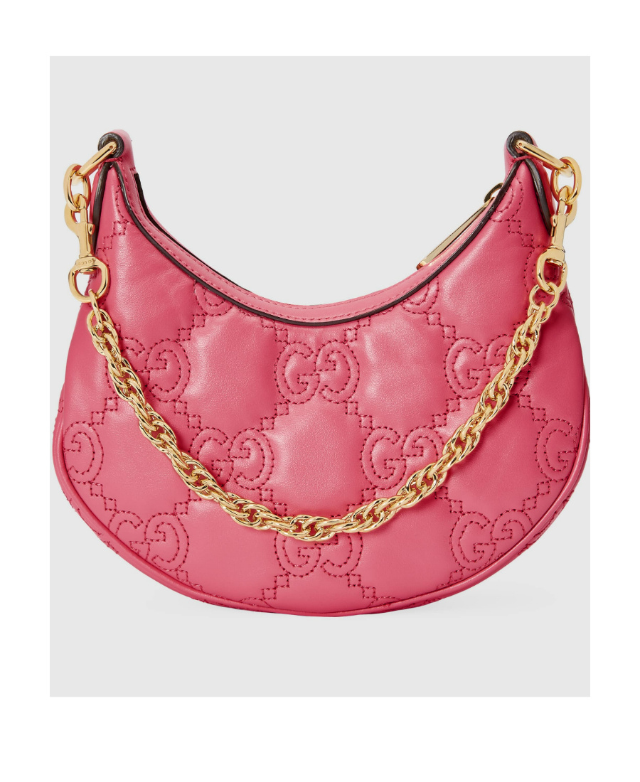 Gucci "gg Matelassé" Mini Bag In Red