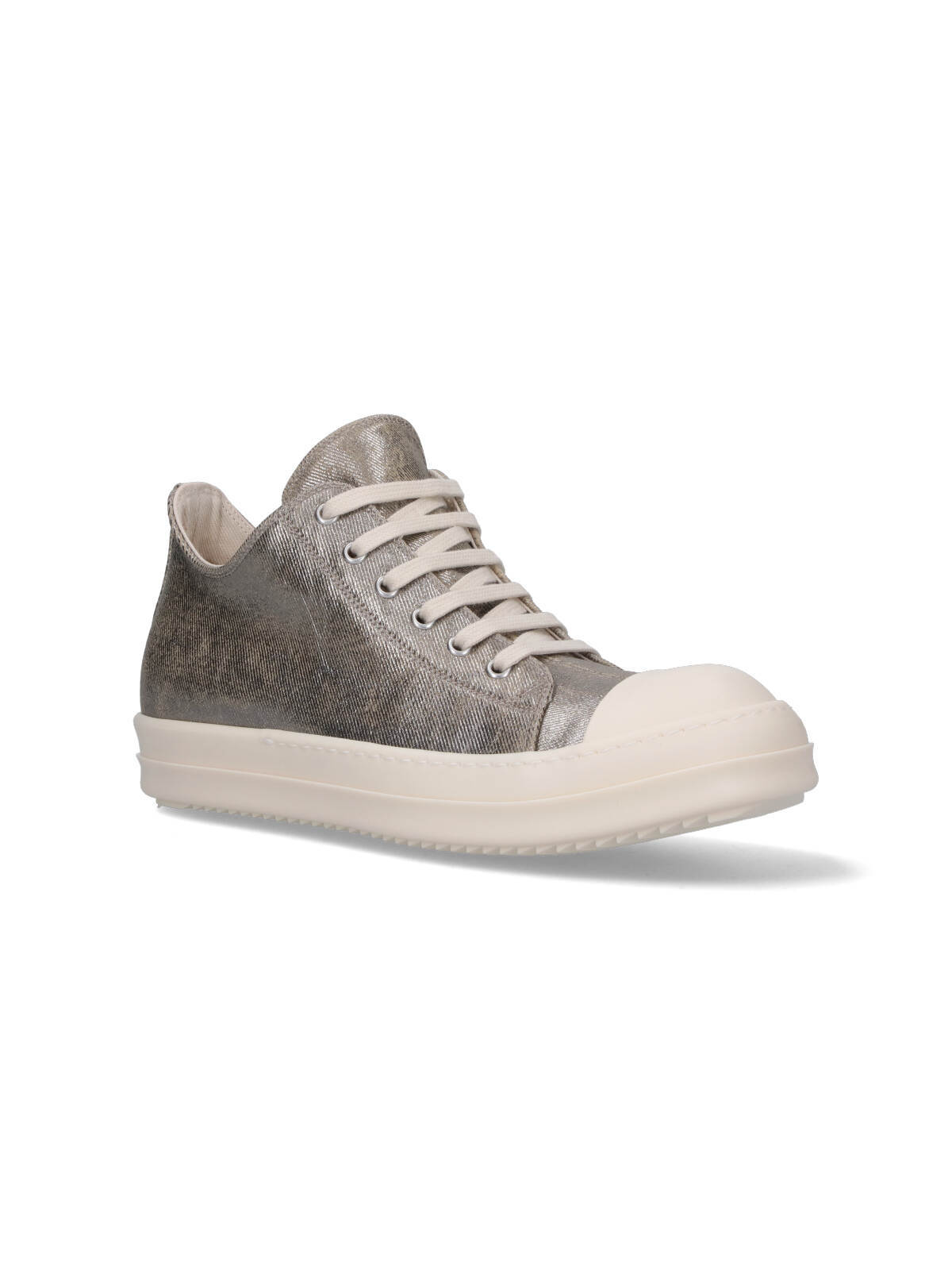 Rick Owens Drkshdw Lace-up Low-top Casual Shoes In Gray