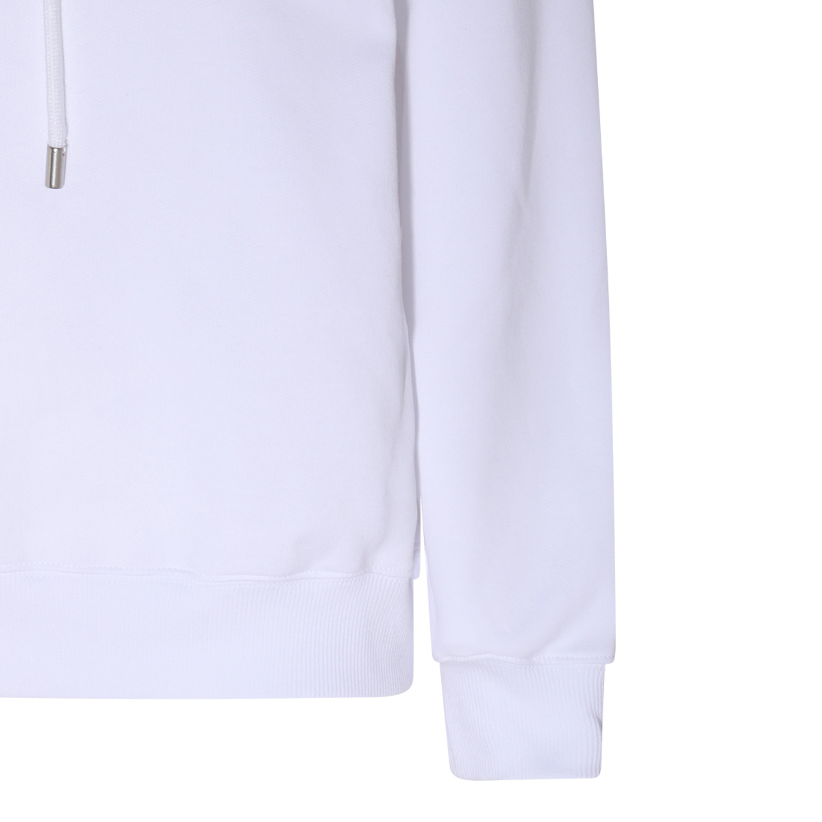 Lanvin White Cotton Rabbit Sweatshirt In Purple