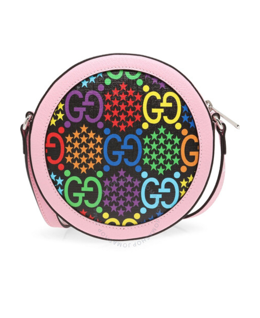 Gucci Psychedelic Shoulder Bag In Black