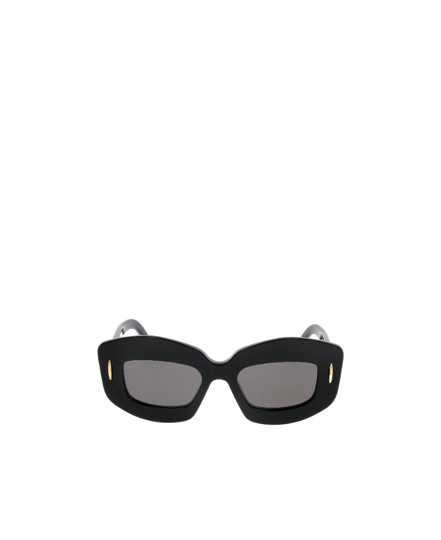 Loewe Screen Rectangular Sunglasses In Black