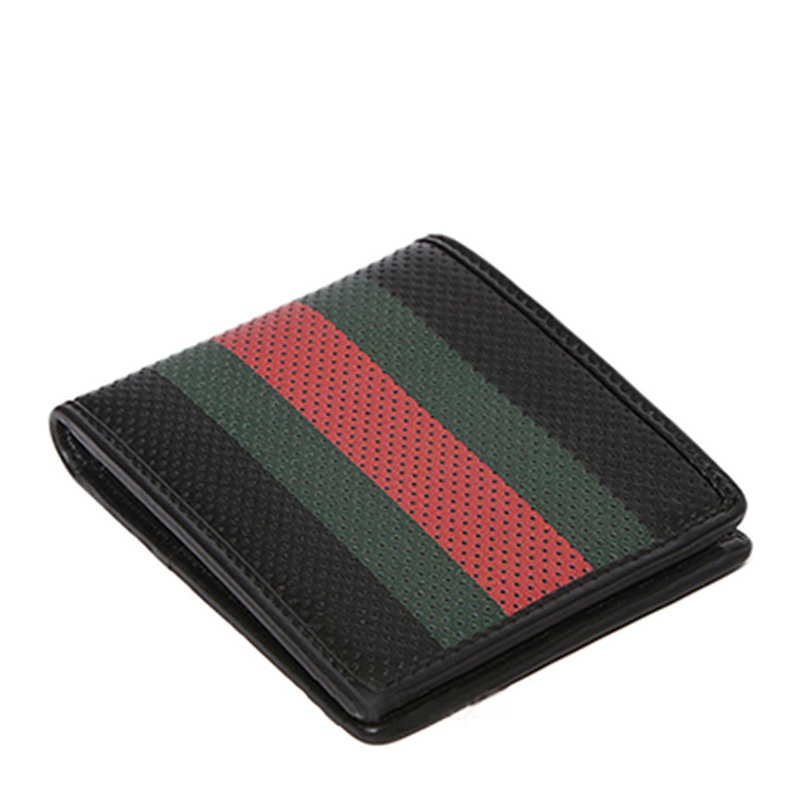 Gucci Double-folded Wallet In Black