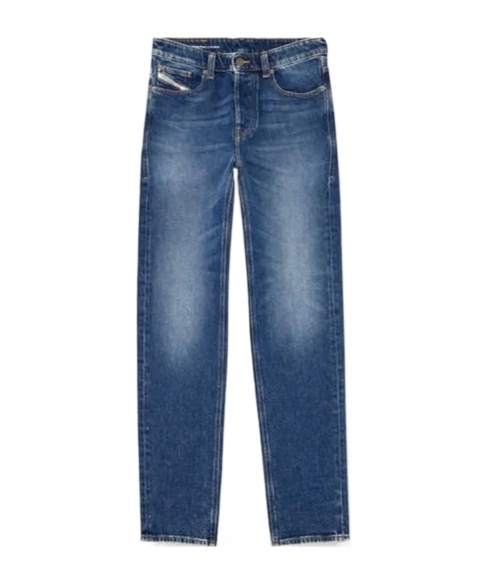 Diesel 1989 D-mine 09i28 Straight-leg Jeans In Blue