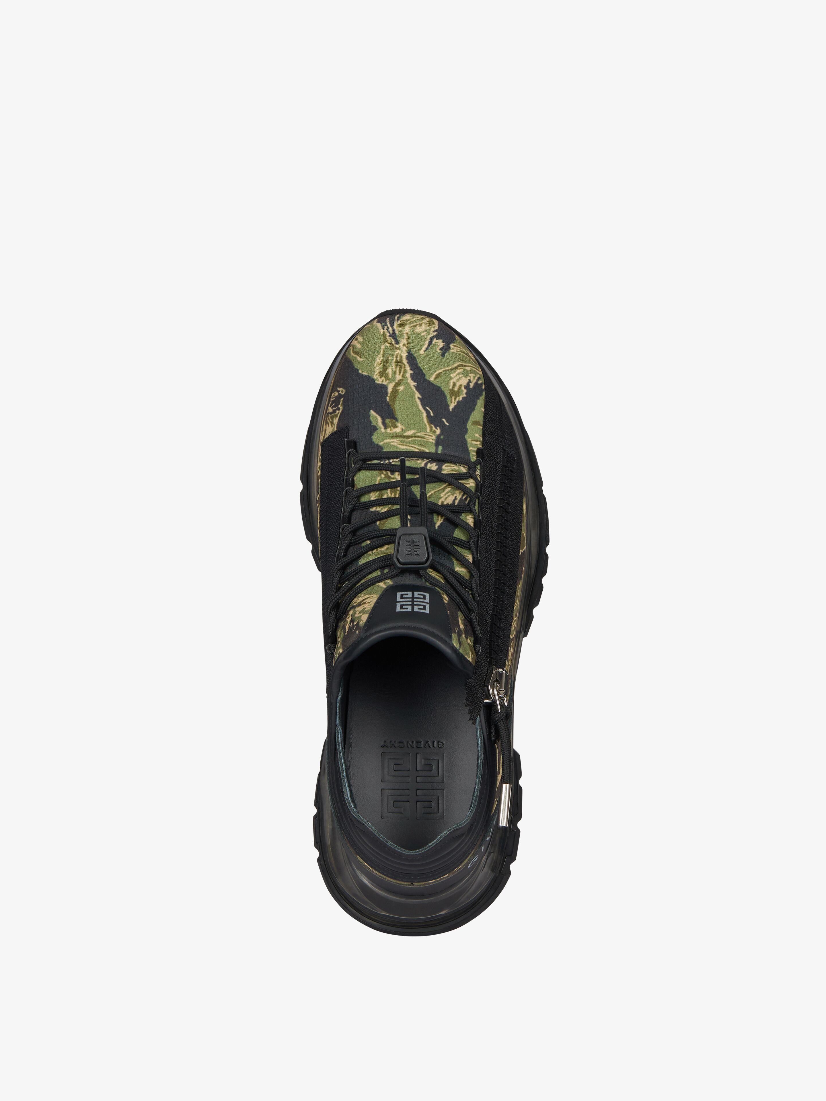 Shop Givenchy Spectre Sneakers In Camo Print In Black