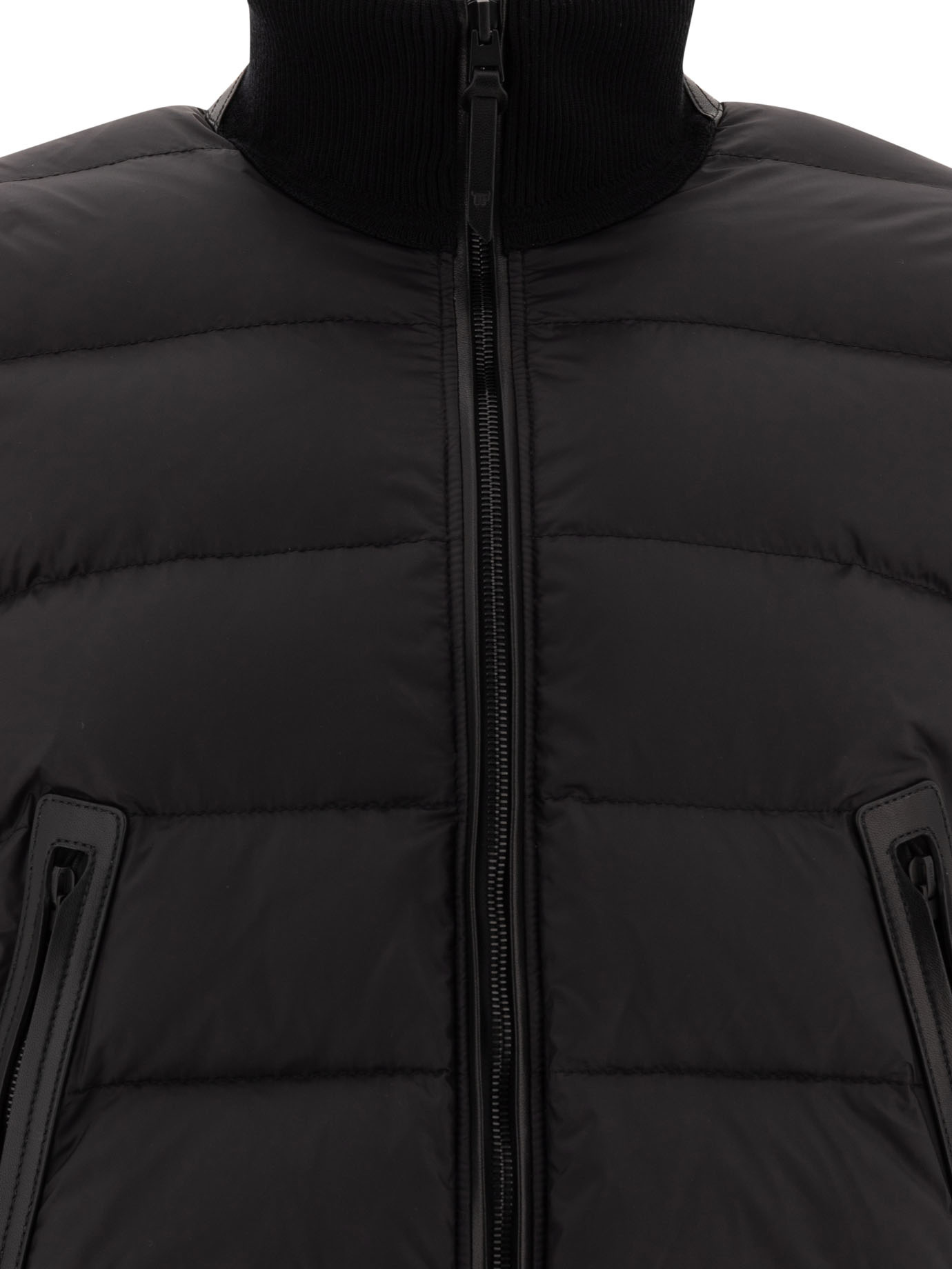 TOM FORD TOM FORD ZIP-UP QUILTED DOWN JACKET
