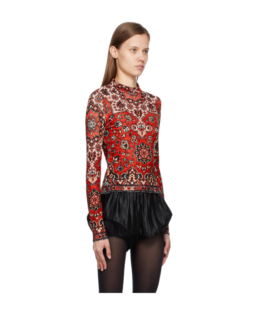 Moschino Logo Long-sleeved Sweater In Black