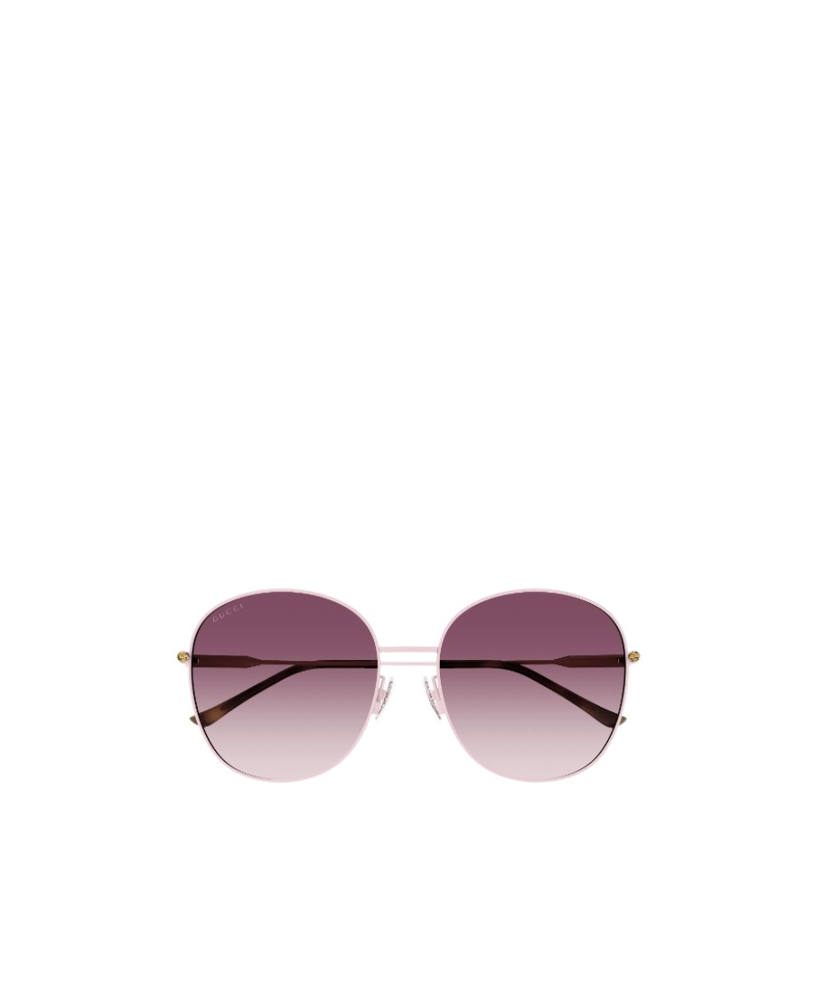 Gucci Interlocking G Logo-engraved Round-frame Sunglasses
